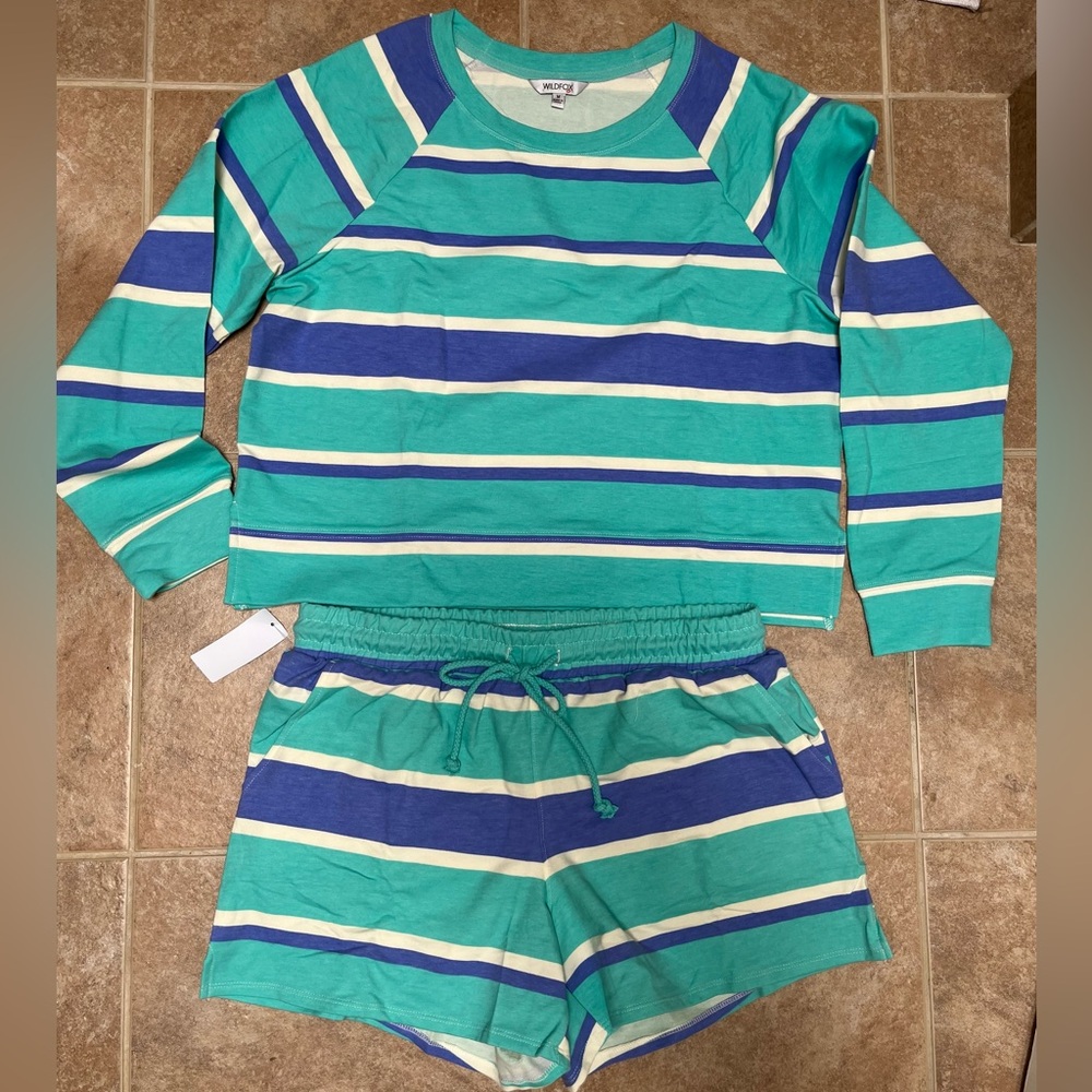 Wildfox lounge shorts and top S an M retail $160
